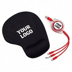 Factory Wholesale <b>Mouse</b> <b>Pad</b> Promotion Business Office Gift Desk Mat Rubber Pvc Printing Logo Wrist Rest Eva Mousepad - Product Image 1