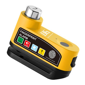 Candado de disco con alarma de huella dactilar, 7 mm, impermeable, con batería, para bicicleta, motocicleta, bicicleta de montaña - Product Image 3