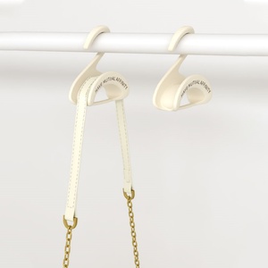 New Handbag Storage Purse Hanging Rack Holder Storage Organizer Hooks Home Organizer Rotation Closet Organizer <b>Hanger</b> - Product Image 4