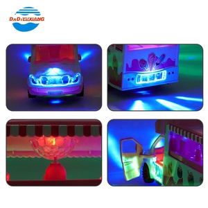 Coche de hielo ligero de plástico para niños, <span class=keywords><strong>juguete</strong></span> de camión de comida - Product Image 3