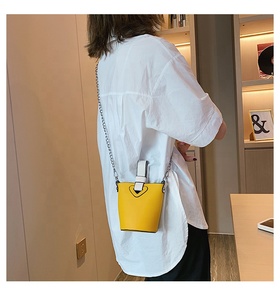 Fashion Bucket Cute <strong>Mini</strong> Purses Chain Shoulder Handbag <strong>Black</strong> Cross Body Hand <strong>Bags</strong> - Product Image 6