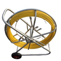 Guide-câble en fibre de verre de 300 m, rouleau de 14 mm, ruban de guidage en FRP / serpents de guidage en fibre de verre, tige de guidage pour conduits