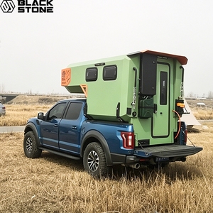 Caravana Económica para Camioneta, Deslizable, Plegable, Ligera, Impermeable, Mini Caravana para Acampar, Capacidad para 4 Personas - Product Image 1