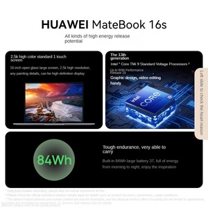 MateBook 14s/16s <strong>Laptop</strong> with 13th Generation Core Processor 2.5K High <strong>Color</strong> Quasi Touch Screen Super Terminal-New - Product Image 4