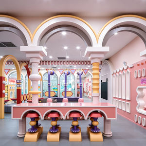 معدات ملاعب داخلية ناعمة للأطفال بتصميم مرح وساحر، منطقة ألعاب داخلية كبيرة تجارية للأطفال - Product Image 6