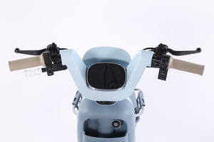 Scooter électrique adulte 48V à 3 roues, cadre en acier, avec moteur sans balais 600W, batterie au plomb-acide, frein hydraulique - Product Image 3