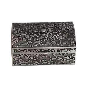 <b>Dropshipping</b> Shopify Vintage Jewelry Storage Box Metal Ring Earring Necklace Case Lighter Holder Organizer - Product Image 1