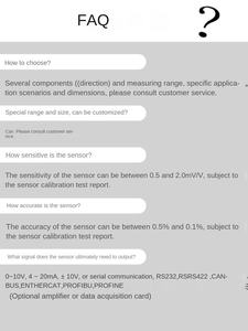 Capteur de <span class=keywords><strong>force</strong></span> d'axe tridimensionnel à Six composants personnalisé Bras de couple dynamique Joint dynamique 5V 0.1 Précision 1.8N.<span class=keywords><strong>m</strong></span> <span class=keywords><strong>Force</strong></span> de fonctionnement - Product Image 5