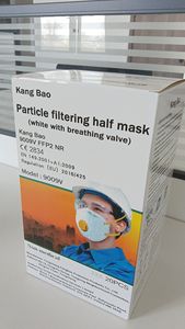 مصنع الجملة En 149 2001 Ffp2 قناع أتربة استعمال مرة واحدة كوب شكل الوجه قناع مع صمام الأنف قناع للصناعة - Product Image 4