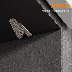 4-in-1 Board Support Connector for Wardrobe Integrated Cabinet Shelf Connection Quick-Installation for Single-Layer Boards for - Product Image 4