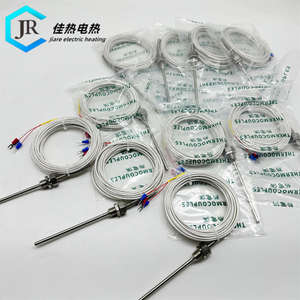 温度センサー<span class=keywords><strong>PT1000</strong></span> 3線工業用ステンレス鋼熱電対プローブ<span class=keywords><strong>Rtd</strong></span>センサーチップクラススクリューバヨネット - Product Image 6