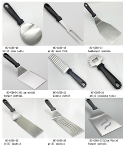 In Acciaio Inox Piastra Spatola Set Di 6-In Metallo Piatta Spatola, Piastra Raschietto, <span class=keywords><strong>Hamburger</strong></span> Pancake Turner All'aperto Piastra - Product Image 3