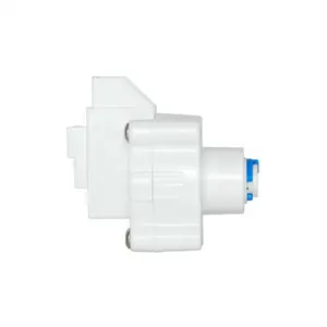 1/4 inch plastic pipe connector quick fitting tube connector low pressure valve for ro water filter housing use