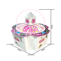 Chaud populaire 5 joueurs Mini grue Arcade attrape-bonbons Machine jouet de vente à pièces 220v Construction en métal haut idée cadeau