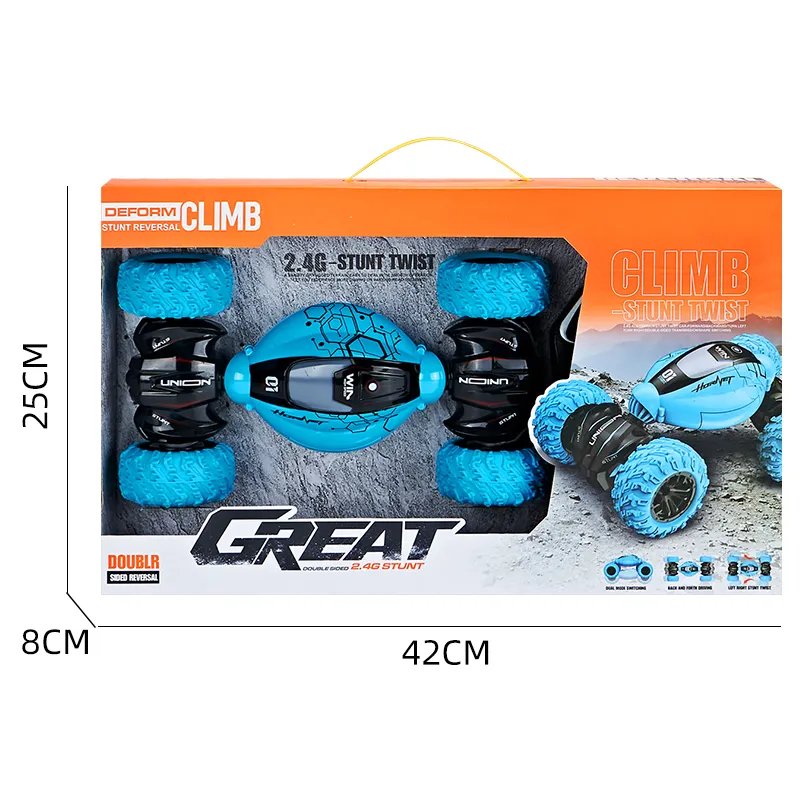 2.4G Gebarenbediening Radiobesturing Stunt Auto 360 Graden Indoor/Outdoor Plastic Rc Speelgoed Met Batterij Inbegrepen