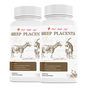 Cápsulas de Extracto de Placenta de Oveja con Semilla de Uva y Colágeno de Pescado |   300 mg de Placenta de Oveja Liofilizada por Porción - Product Image 2