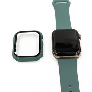 Couverture complète pour <span class=keywords><strong>Apple</strong></span> <span class=keywords><strong>Watch</strong></span> Series 6 5 4 <span class=keywords><strong>3</strong></span> 2 1 Étui rigide en plastique avec film de verre pour IWatch Protecteur d'écran - Product Image 3