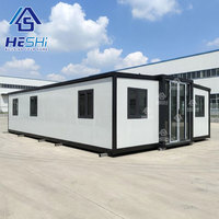 Nouvelle conception moderne de maison préfabriquée en conteneur extensible de 20 pieds ou 40 pieds, structure de maison préfabriquée, salle de bain préfabriquée, maison portable