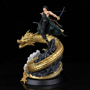 Figurine Roronoa Zoro de 35 cm, <span class=keywords><strong>One</strong></span> <span class=keywords><strong>Piece</strong></span>, figurine d'action d'anime, jouets pour adultes et enfants, manga, poupées de dessin animé, cadeau, modèle en PVC, décoration - Product Image 4