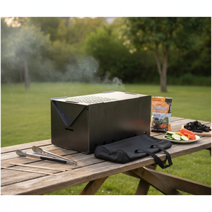 Parrilla Portátil para Asados al Aire Libre, Fogatas, <span class=keywords><strong>Patio</strong></span> y Jardín - Product Image 1