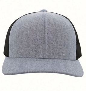 Gorra de malla trucker lisa de marca personalizada, gorra de béisbol de moda, telas de lona, rizo y terciopelo para ciclismo al aire libre y estilo hip hop - Product Image 2