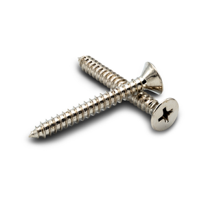 Tornillos de madera de acero al carbono de cabeza plana estándar ANSI fábrica vietnamita Chapado en zinc amarillo 40mm longitud M3.5 tamaño de rosca - Product Image 1