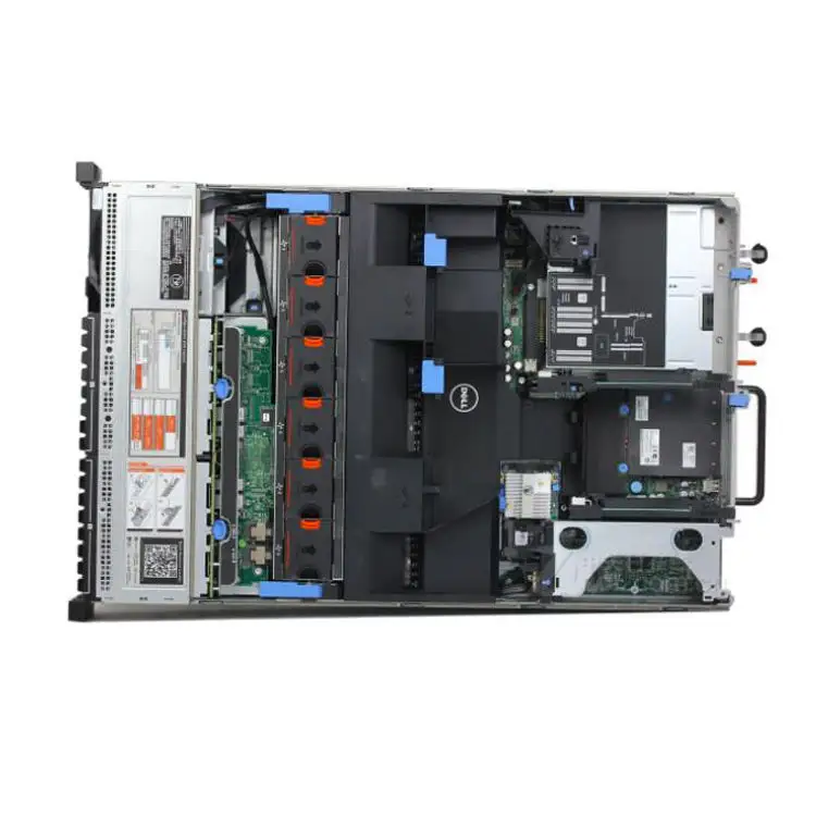 서버 컴퓨터 뜨거운 판매 2U 서버 원래 새로운 Dells PowerEdge r740xd 두 모바일 랙 서버 시스템