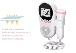 Herramienta Digital para el Cuidado de la Salud <span class=keywords><strong>del</strong></span> Bebé 502, Doppler Fetal y Medidor de Voz Fetal, Monitor de Latidos Cardíacos de Plástico - Product Image 5