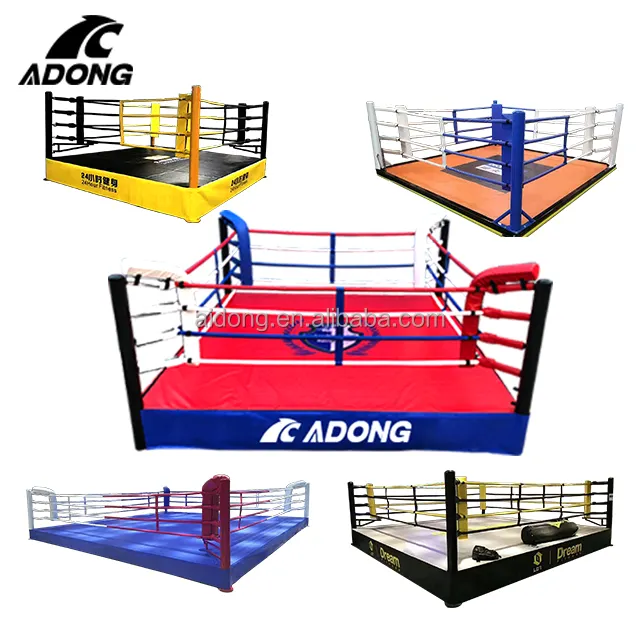 AIDONG sells popular martial arts ring boxing,/Boxing training ring can be customized size/ wrestling ring rental