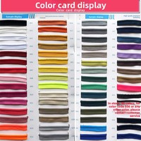 Bande élastique double pliée de 1 cm de large, cordon solide de 3 mm pour textiles de maison, bordure d'oreiller, garnitures de rideaux et de canapés, vêtements, 100 yards/rouleau