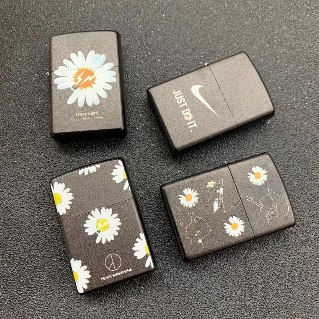 Заряжаемая ветрозащитная зажигалка с брелоком G-Dragon