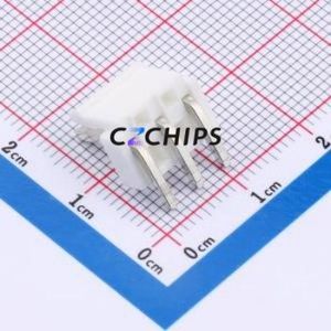 W396110K-3PY2113 Wire-to-Board Pin Header Bent Lead Through Hole,P=3.96mm Connector 1x3P 3.96mm Right Angle Insert VH - Product Image 2