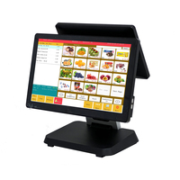 Terminal NFC à double système avec écran tactile Android et Windows 15.6 pour les opérations de caisse enregistreuse