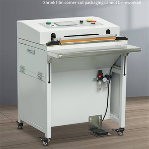 Automatic Scrap Material Sealing Machine Heat <b>Shrink</b> Bag Sealing and Corner Cutting Machine Operated Pneumatic Sealing Machine - Product Image 3