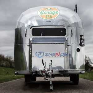 Trailer Truk Makanan Keliling, Dilengkapi dengan Fasilitas Dapur Lengkap, Dapat Menjual Hot Dog, Kopi, Es Krim, Dll. - Product Image 5