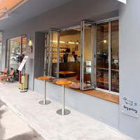 Hotte de fenêtre en aluminium avec pare-soleil pour extérieur