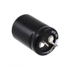 ตัวแทนจำหน่ายอย่างเป็นทางการ คาปาซิเตอร์อะลูมิเนียม 4700UF 20% 16V แบบ Snap-in TH 4700 uF แบบ Through Hole รุ่น ECE-S1CG472E - Product Image 1