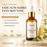 Sérum Avancé à l'Acide Azélaïque Correcteur de Marques d'Acné, Essence Faciale Éclaircissante et Réparatrice pour Peaux Sensibles OEM ODM