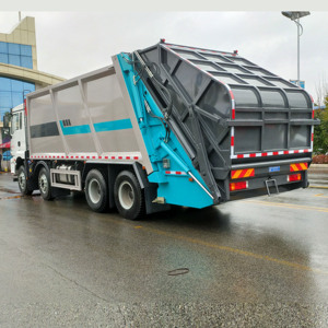 Compactador de Residuos de Gran Volumen Shaanxi Automobile Delong, Suministro Directo de Fábrica, 30m³, Camión de Limpieza de Residuos para Carreteras Municipales - Product Image 6