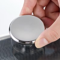 Poignée de couvercle de casserole universelle en acier inoxydable résistante à la chaleur, accessoire de cuisson – Offre Spéciale
