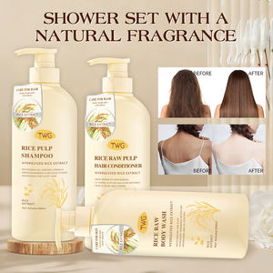 TWG RTS Çok Satan Pirinç Havyarı Şampuan ve Saç Kremi Nemlendirici Beyazlatıcı Vücut Yıkama Duş Jeli Pirinç Saç Bakım Seti - Product Image 2