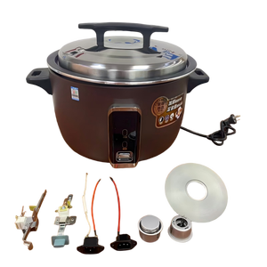หม้อหุงข้าวทรงกลมเกรดเชิงพาณิชย์ ปี 2025 จากจีน ขายส่งโดยตรง กำลังไฟ 3000W 3500W เคลือบสารกันติด ใช้ได้ทั้งในครัวเรือน โรงแรม และเชิงพาณิชย์ - Product Image 2