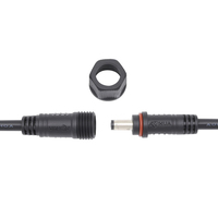 Connecteur AOHUA 5.5*2.1 5.5*2.5mm mâle femelle prise cc longueur de câble personnalisée pour lampe à bande Led à connexion pilote d'alimentation Led