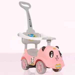 Bicicleta de Equilibrio para Niños de 4 Ruedas, Precio Económico al por Mayor, Sin Pedales, para Bebés de 1 a 3 Años, con Mango de Empuje - Product Image 3