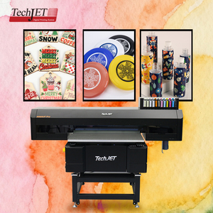 TechJet 9060 6090 UV平板打印机 自动数字平板 喷墨绘图仪 用于 陶瓷 玻璃 手机壳 - Product Image 2