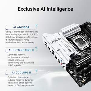 Carte mère Prime Z890M-Plus Wifi Mx LGA 1851 Intel Z890 DDR5 prête pour l'IA (vente en gros) - Product Image 4
