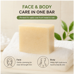 <span class=keywords><strong>Savon</strong></span> Éclaircissant Sept Herbes Marque Privée Unifiant le Teint Correcteur de Taches Brunes Fait Main à Base de Plantes Barre Éclaircissante ODM - Product Image 4