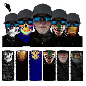 Wholesale Camouflage Cycling Face Scarf Neck Gaiter <b>Men</b> Seamless <b>Bandana</b> Women Headband Tube Shield - Product Image 5