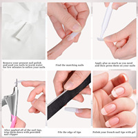 Coupe-ongles professionnel en acier inoxydable incurvé en forme de U, coupe-pointes d'ongles artificiels en plastique acrylique, coupe-ongles pour manucure