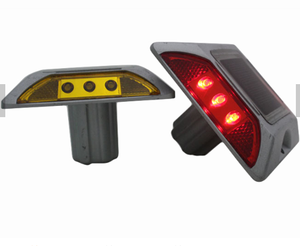 उच्च चमक वाली सौर बिल्ली आंख कास्ट एल्यूमीनियम रोड स्टड वाटरप्रूफ नेतृत्व ड्राइववे रोशनी - Product Image 2